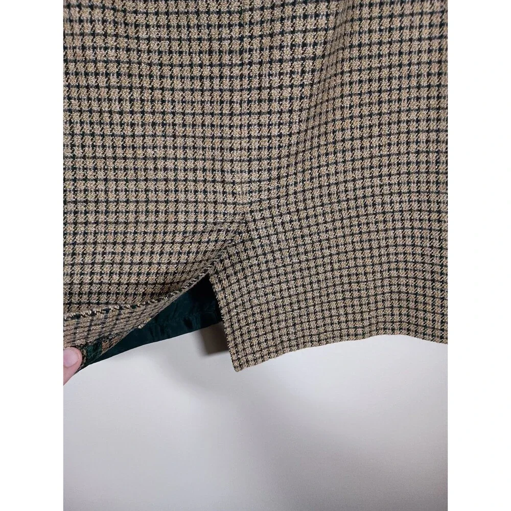 Vintage Maggie McNaughton Plaid Tweed Skirt Blazer Suit Womens Plus Size 20W